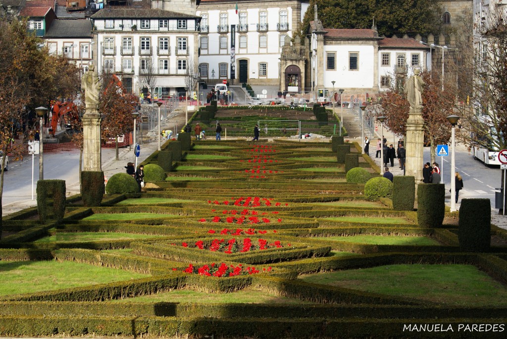 Portugal Guimarães Largo da República do Brasil