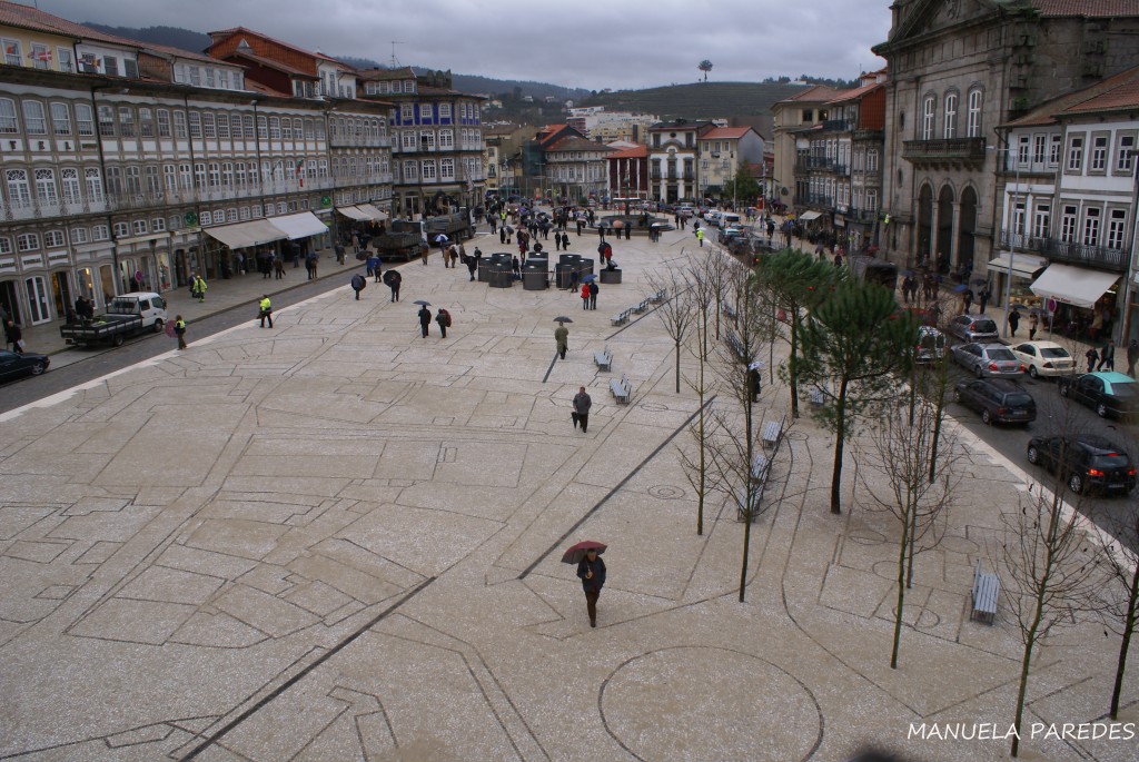Portugal Guimarães Largo do Toural