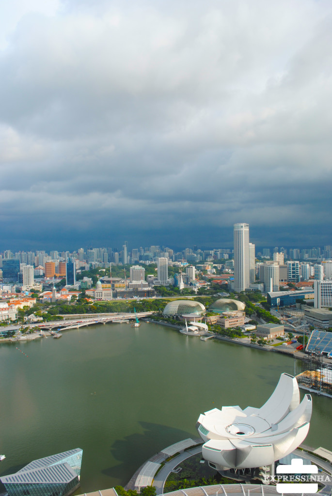 Singapura vista cidade Marina Bay Sands