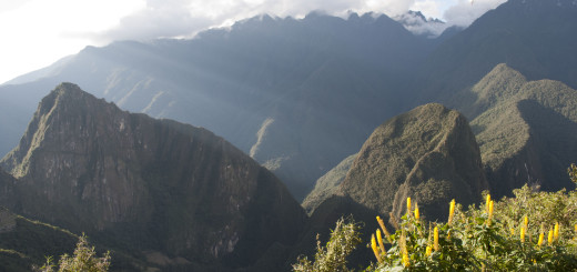 Peru Machu Picchu sunset