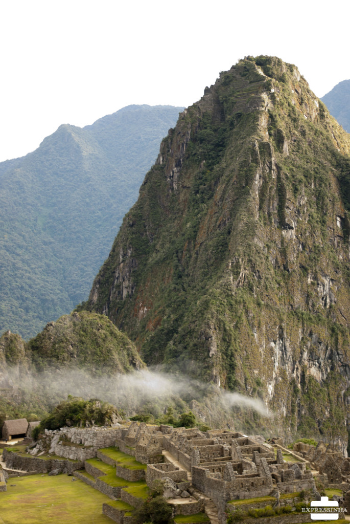Peru Machu Picchu nevoa manhã