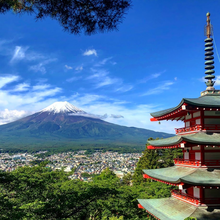 Como visitar o Monte Fuji: suba até a Chirota Pagoda e aproveite essa vista incrível! Foto: Guilherme Matos.