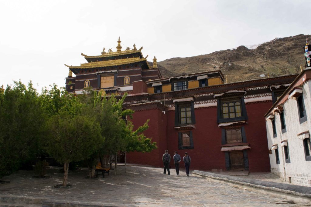 Tashilumpo Monastery em Shigatse.