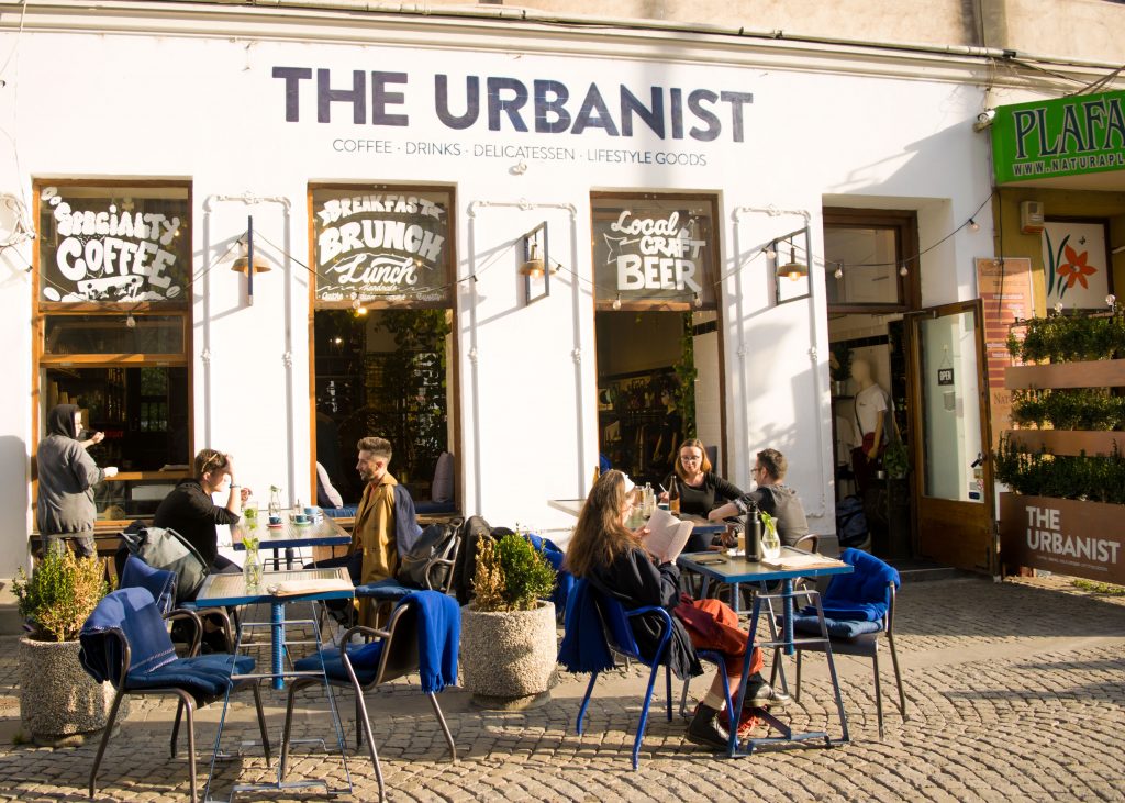 The Urbanist, um bar simpático de Bucareste.