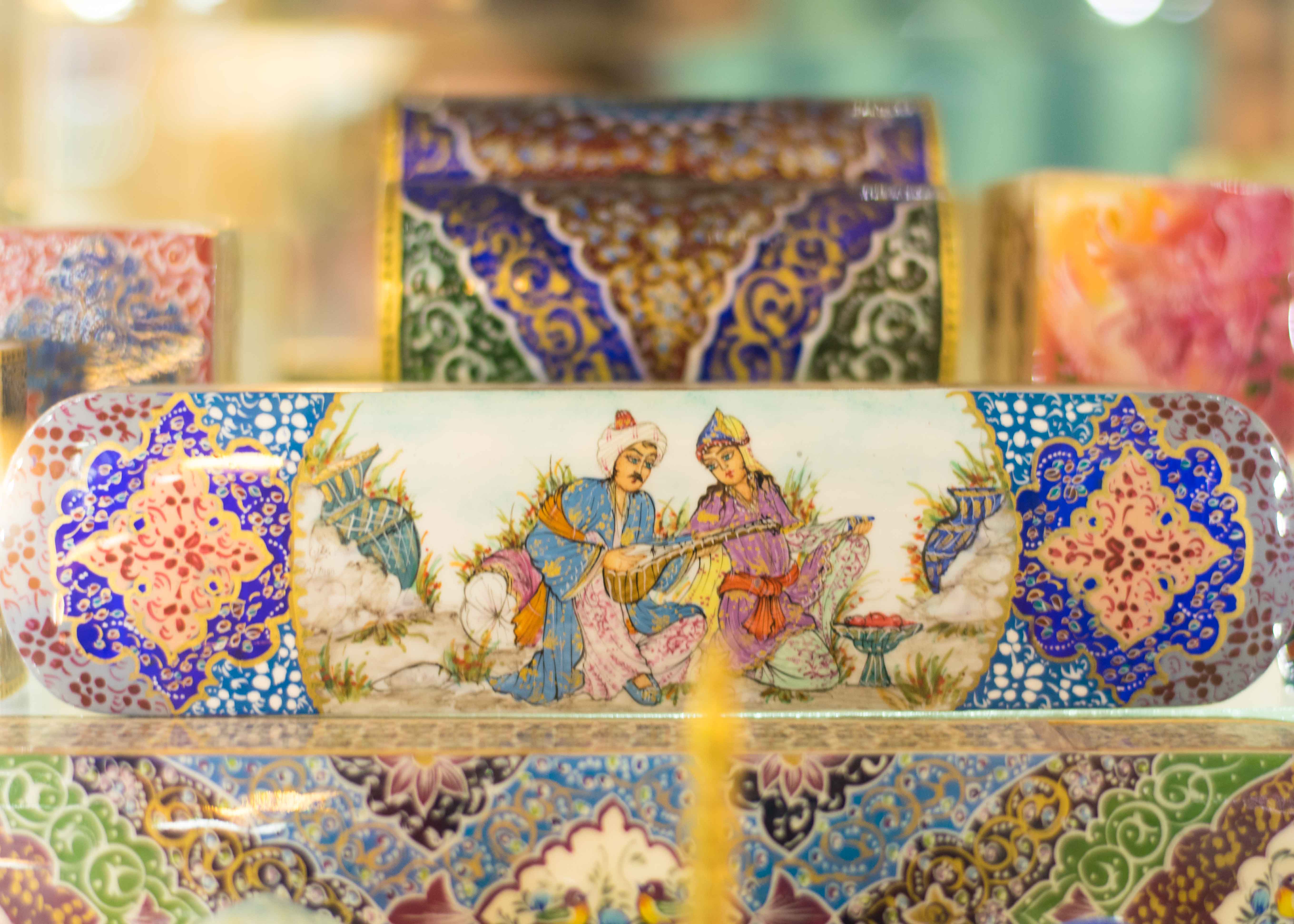 O que comprar no Irã: caixinhas marchetadas e pintadas são únicas e cabem na mala!