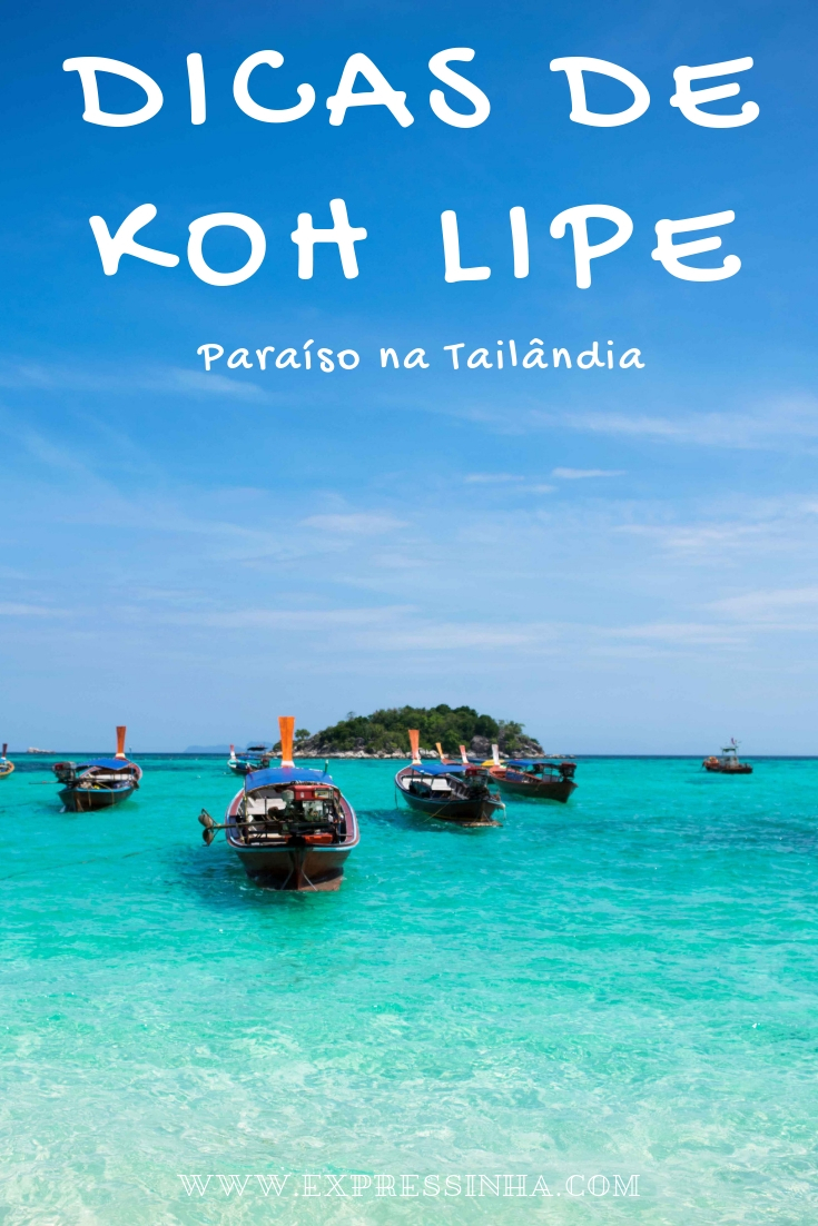 Dicas de Koh Lipe, na Tailândia! Como viajar para Koh Lipe, onde ficar, quais as melhores praias e o que fazer em Koh Lipe num post super completo.