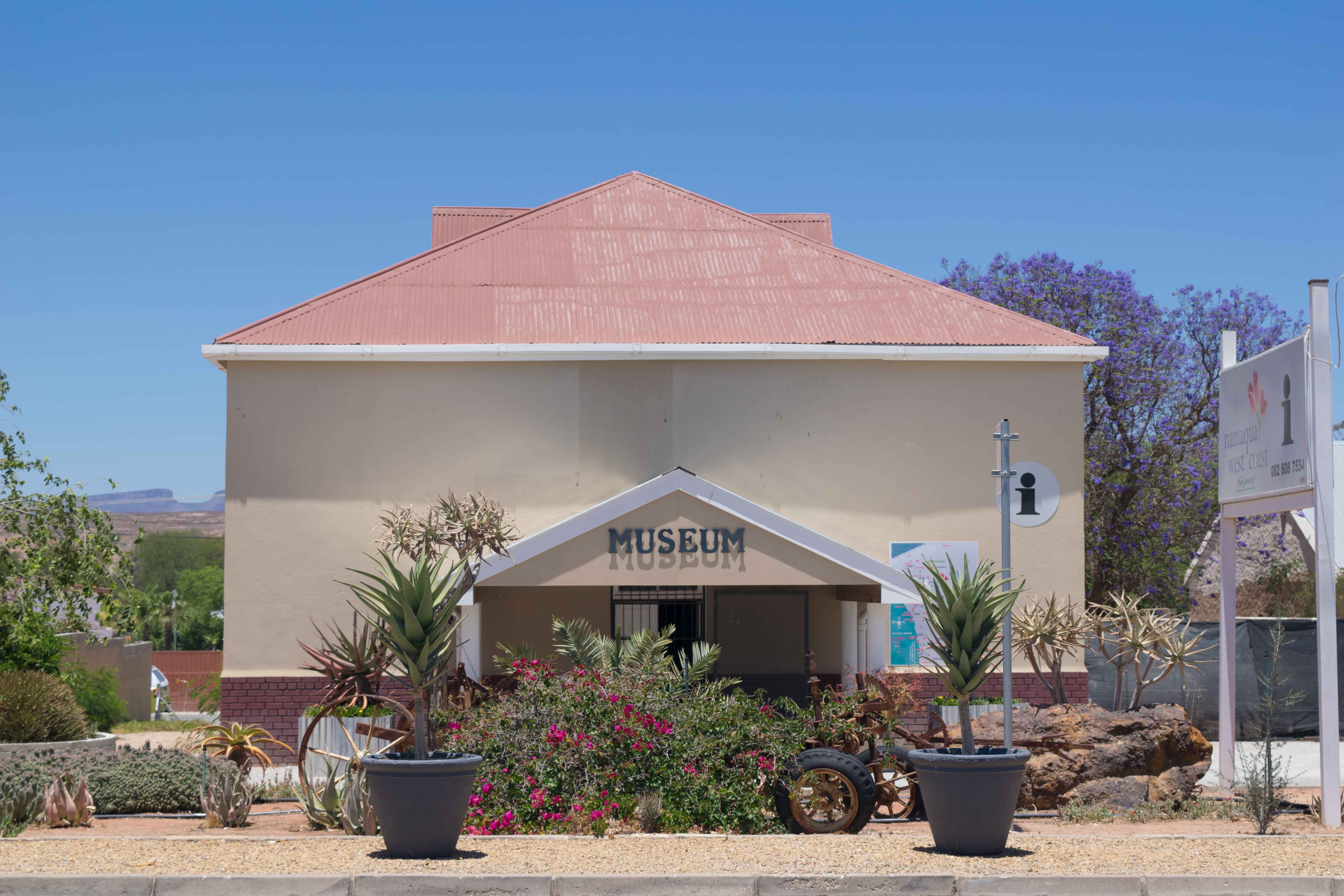 Museu de Vanrhynsdorp. West Coast África do Sul.