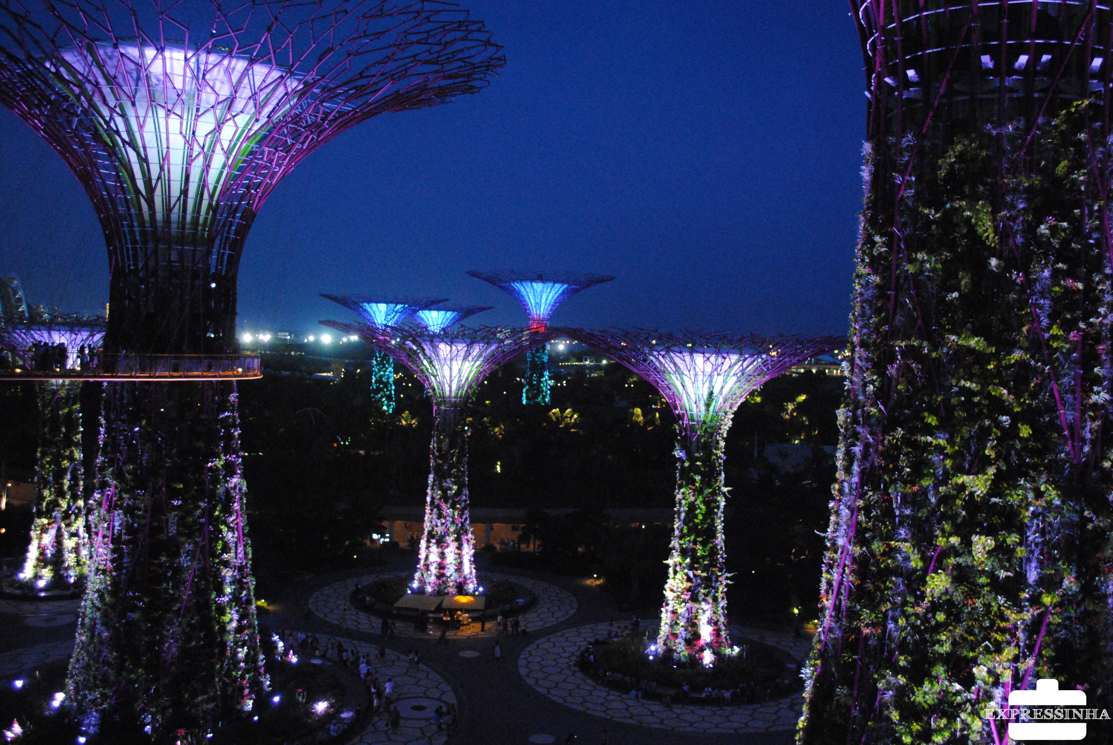 Singapura Atrações Turísticas: os "jardins".