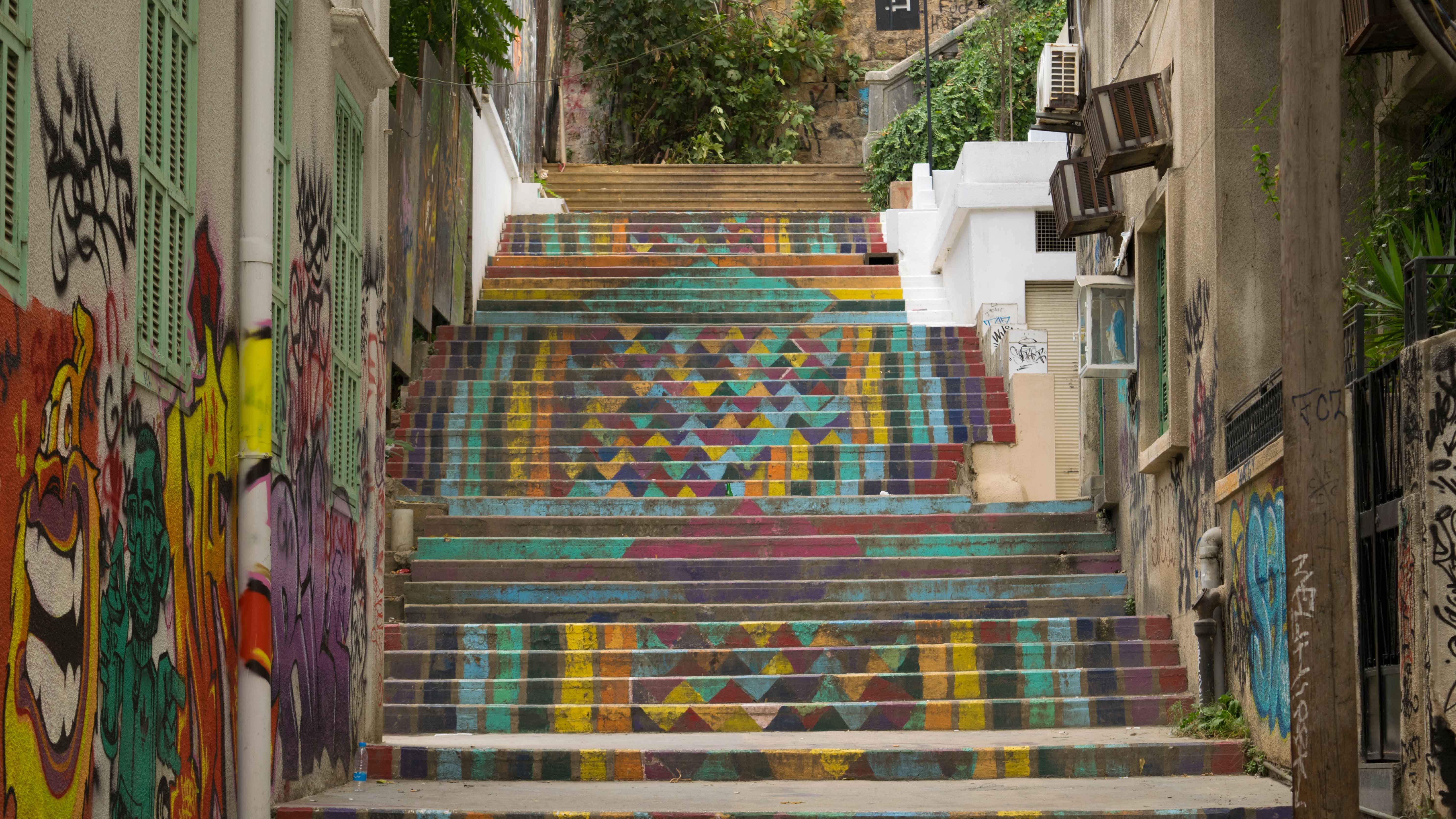 Escadaria St. Nicholas, em Gemmazyeh.