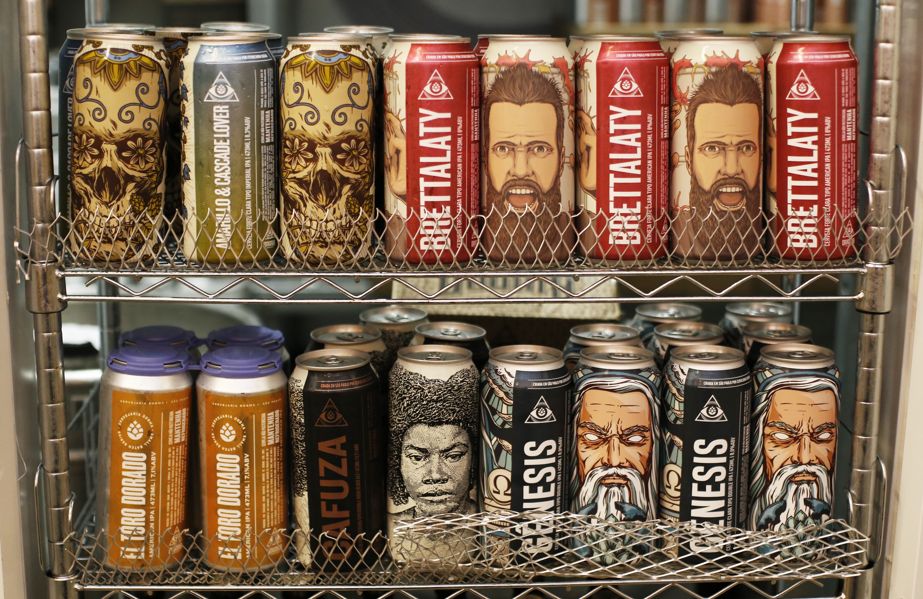 As latas da Dogma são uma arte à parte! Cervejarias artesanais em SP.