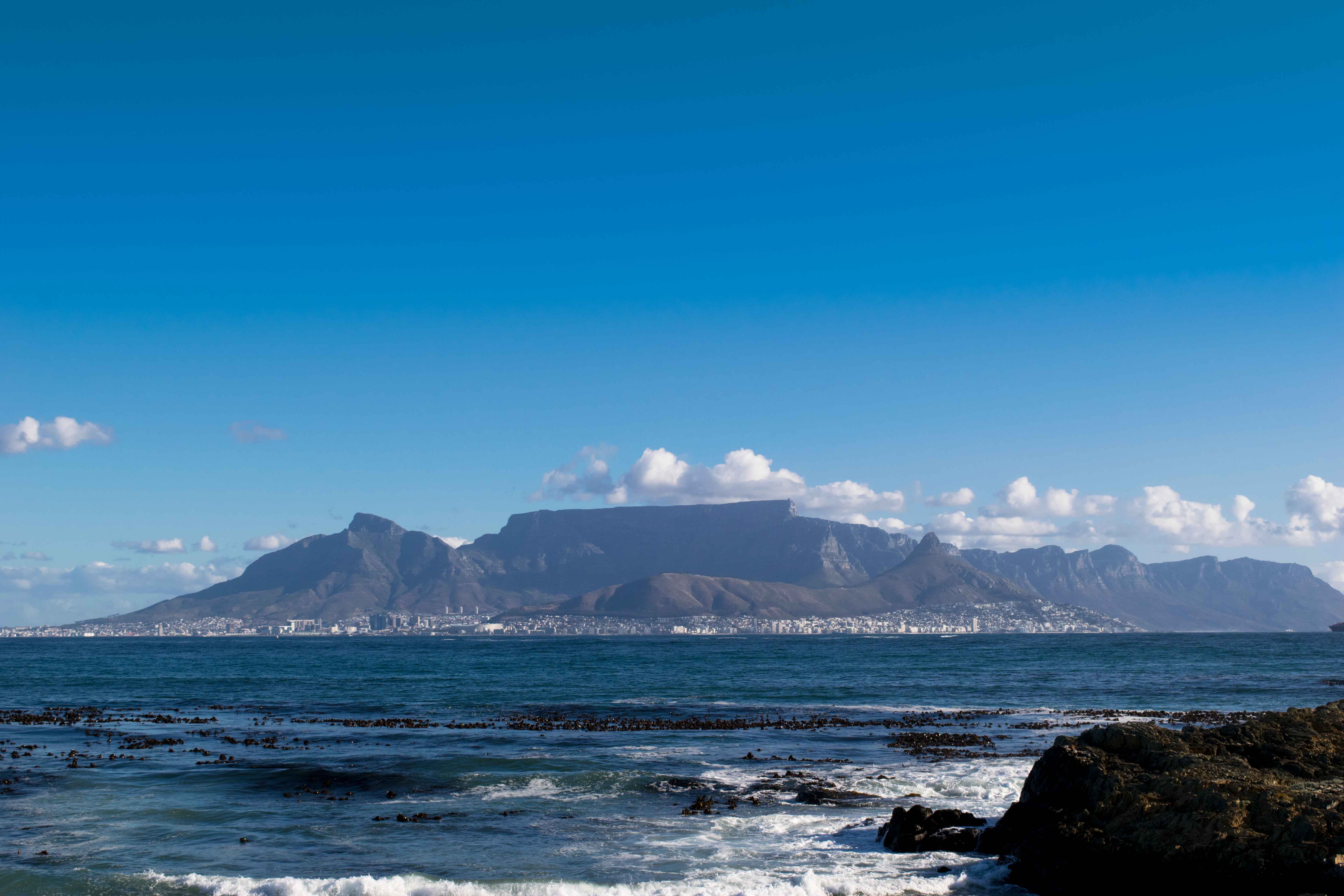 Vista de Robben Island.