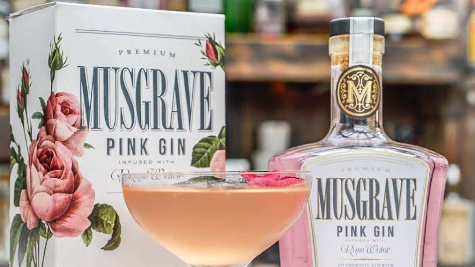 Os melhores bares de Cape Town servem o Musgrave Pink Gin.