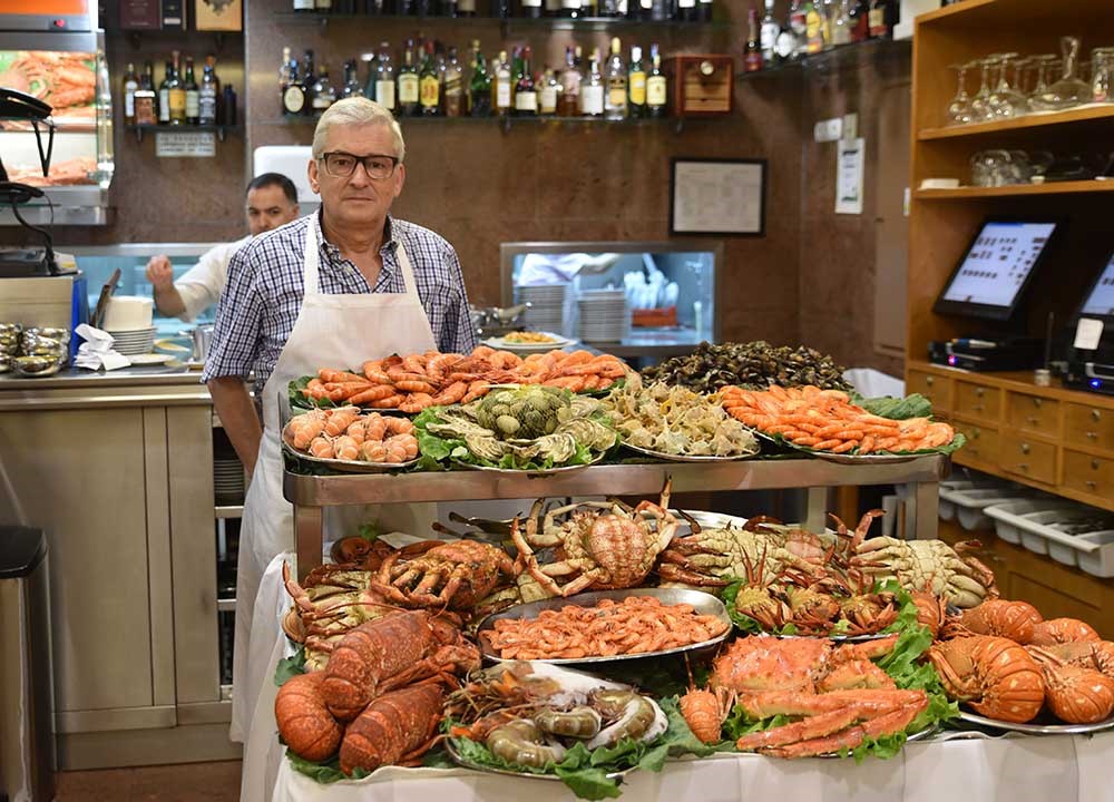 Onde comer em Porto: mariscos e frutos do mar frescos é em Matosinhos! 