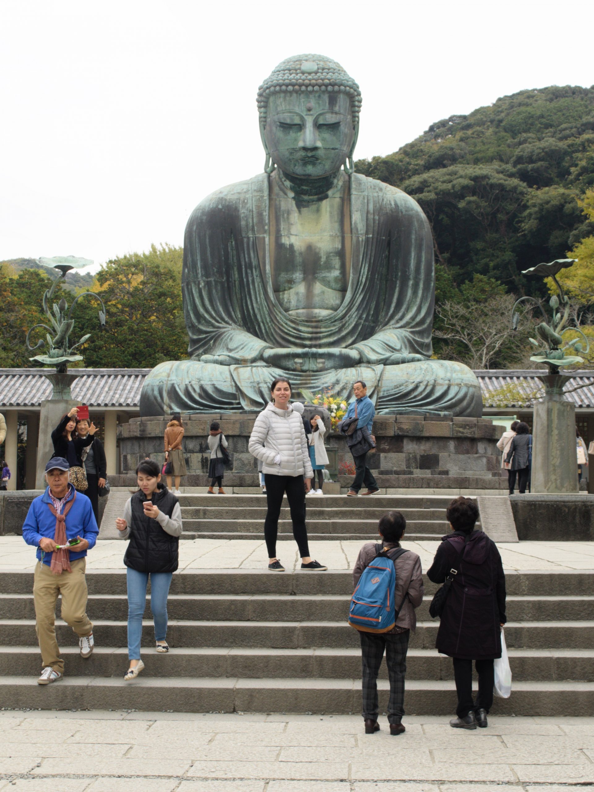 Bate e volta de Tóquio para ver o Buda de Kamakura.