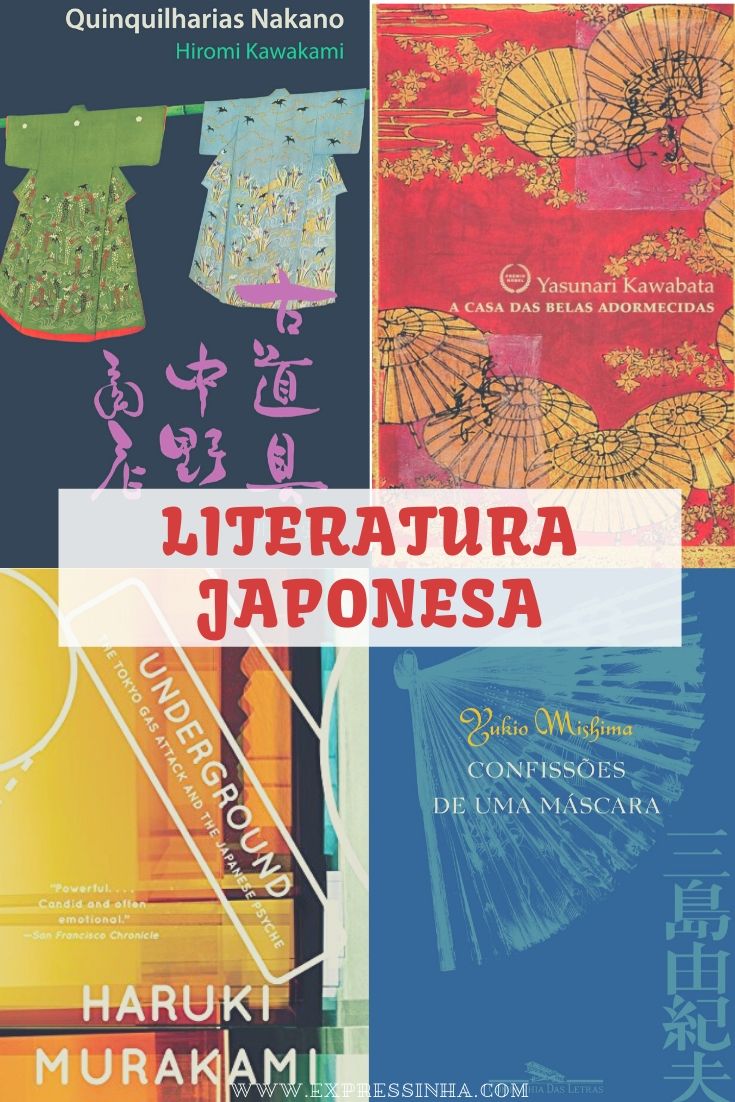 Dicas de literatura japonesa: autores e livros japoneses essenciais e outros livros sobre o Japão.