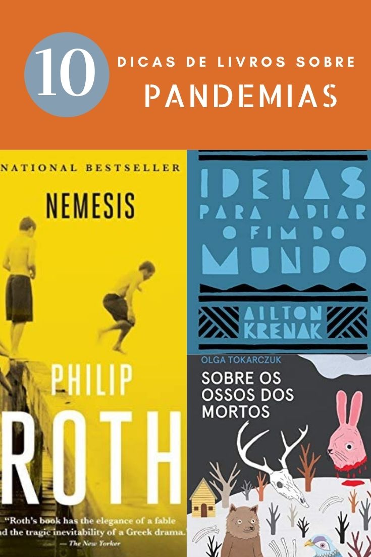 10 dicas de livros sobre pandemias