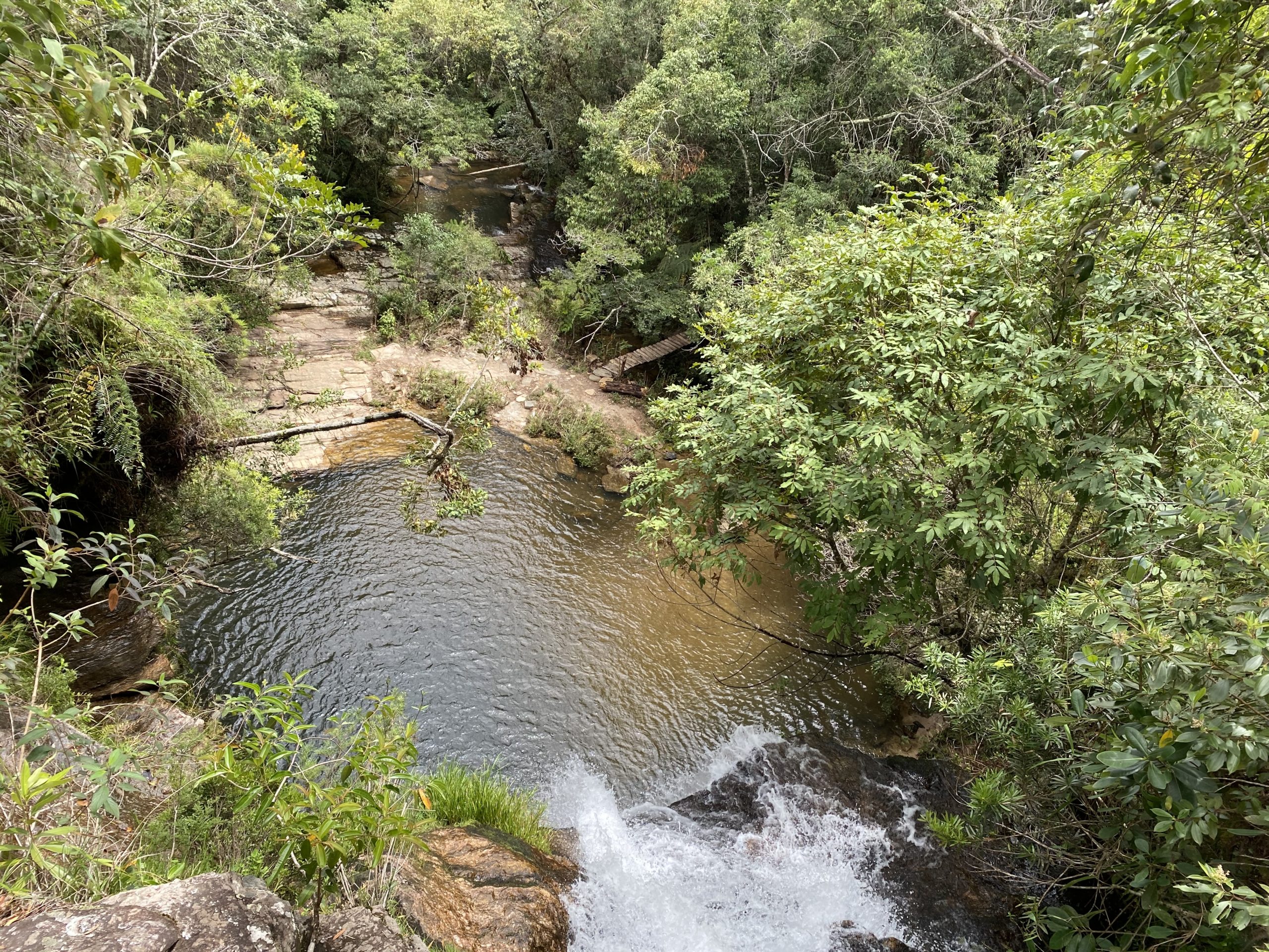Cabeceira da Cachoeira Serra Grande - Cachoeiras Luminárias