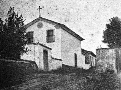 A antiga capela construída pela beata e que hoje é o Santurário de Nhá Chica em Baependi.