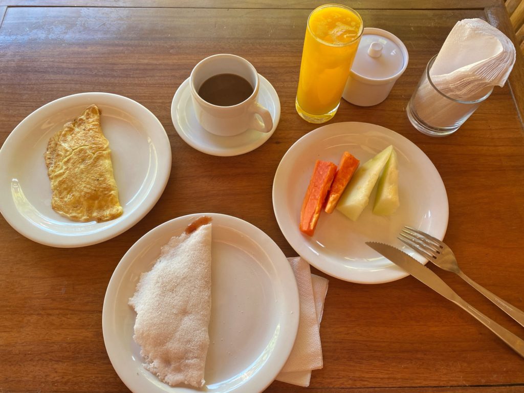 Café da manhã Mamma Mia restaurantes baratos em Jericoacoara