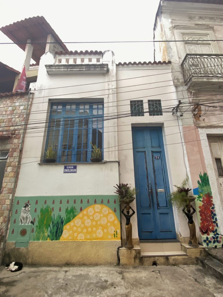 Casa Omolokun no Morro da Conceição.
