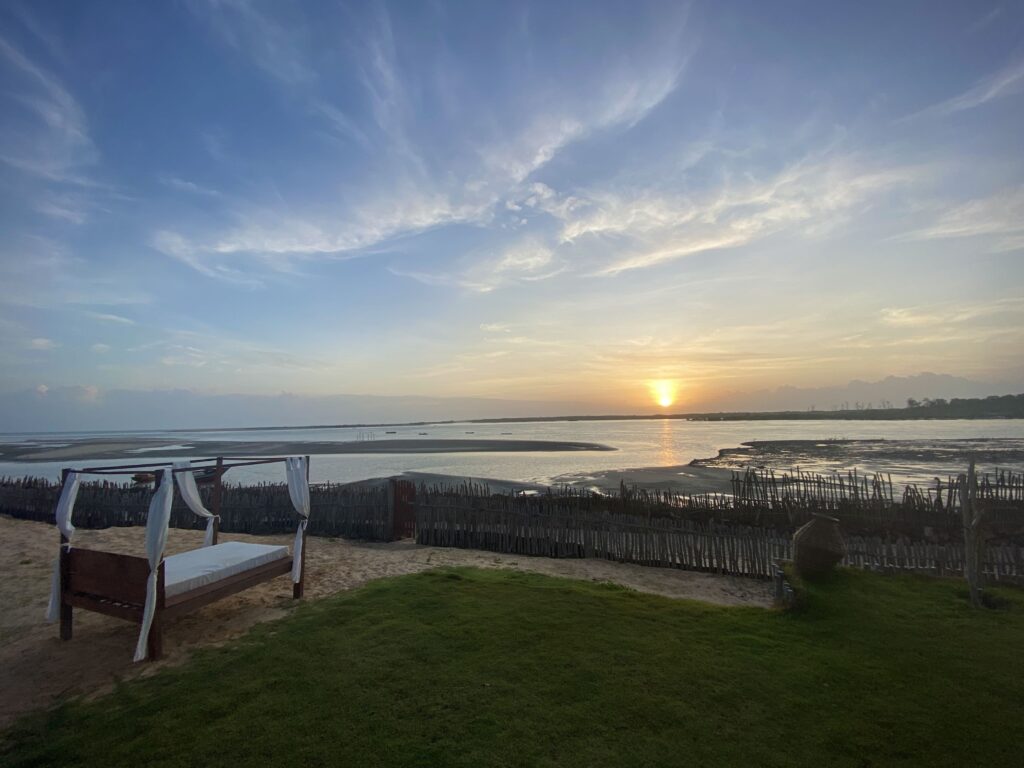 A vida dura em Macapá Piauí. Essa vista é do Beach Bungalow.