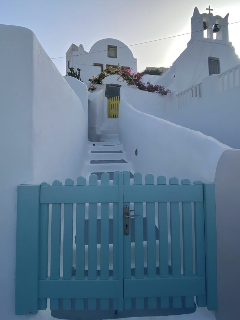 Casa Cicládica em Pyrgos, uma ótima opção de onde ficar em Santorini.